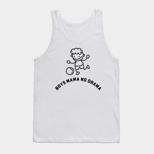 BOys mama, mum of boys, mum with sons, funny mum of boys humor slogan Tank Top